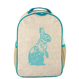Aqua Bunny Toddler Backpack