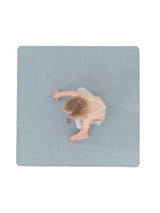 Gathre Mini Leather Highchair Mat, Tummy Time Mat, Playmat in Heron
