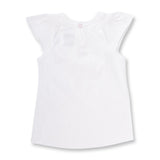 Vintage Rose Flutter Sleeve Tee