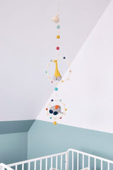 Pull Toys Hoop Mobile