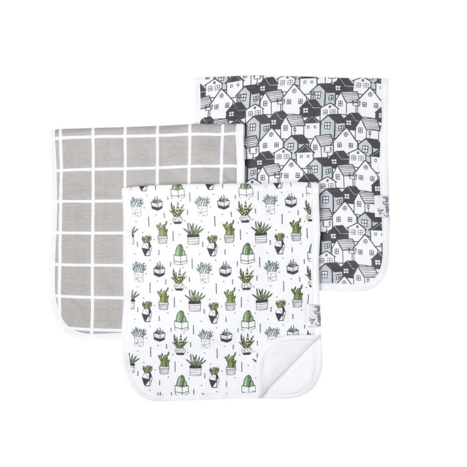 Urban Burp Cloth Set balafant boutik