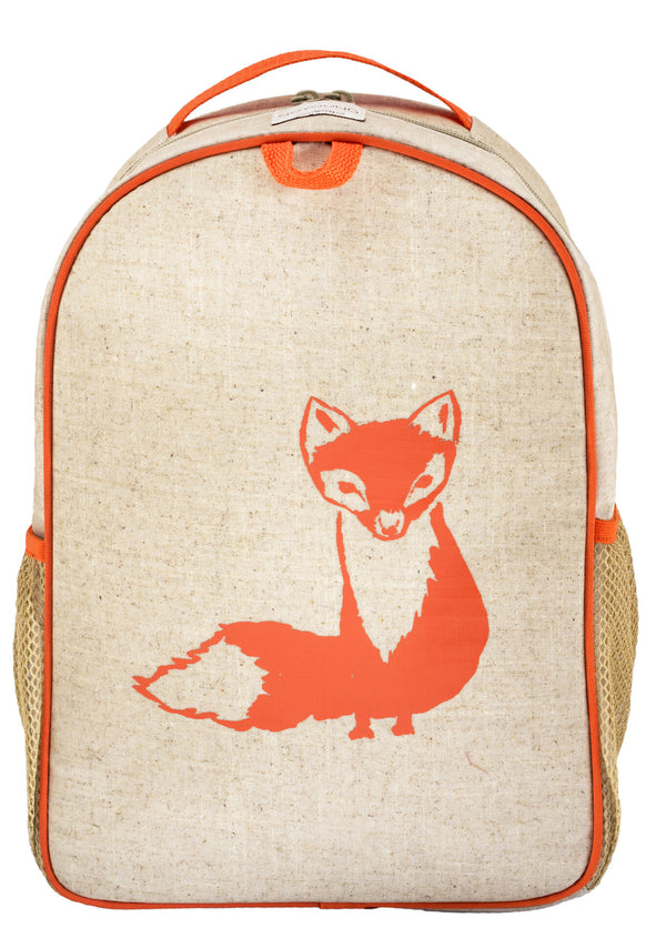 Orange Fox Toddler Backpack