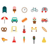 Around Town Follow and Spot Puzzle