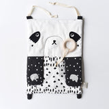 Organic Activity Pad - Peekaboo Panda