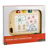 Doodle & Draw - Elephant Wood Magic Drawing Board