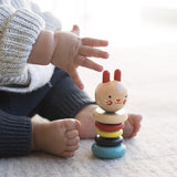 Modern Bunny Wooden Rattle