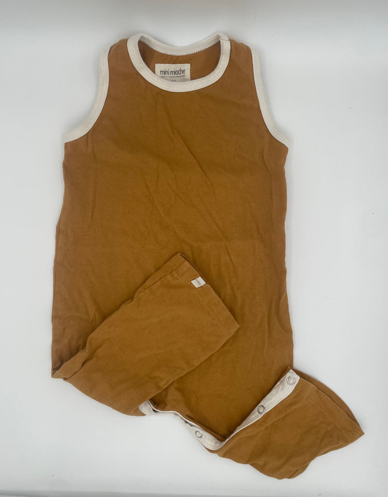 Mini Mioche Racerback tank romper