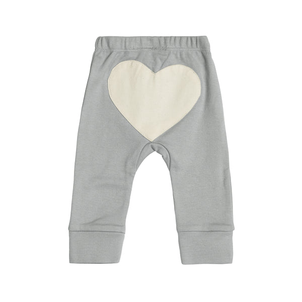 Dove Grey Heart Pants