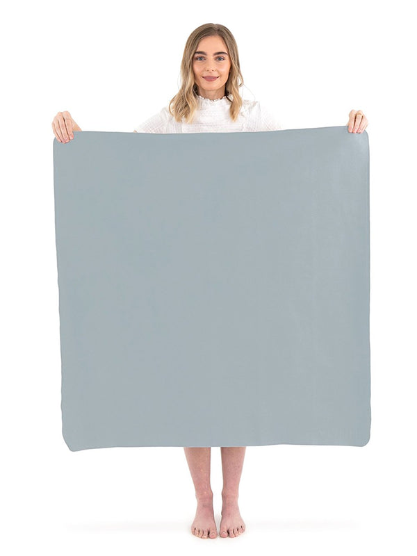 Gathre Mini Leather Highchair Mat, Tummy Time Mat, Playmat in Heron