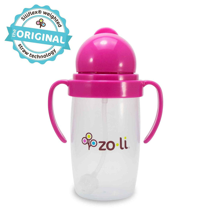 Bot 2.0 10 Oz Straw Sippy Cup pink