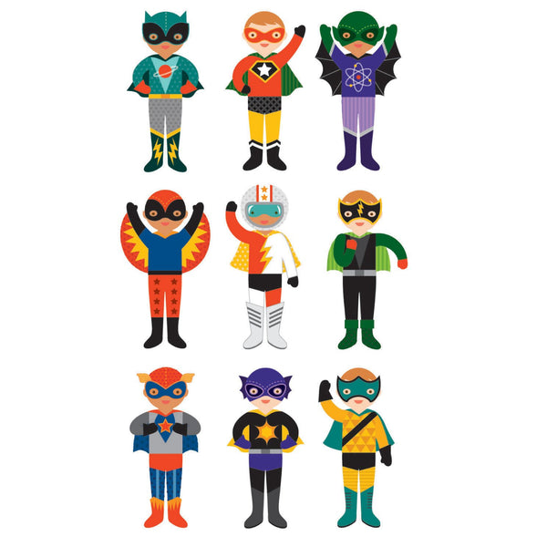 Magnetic Dress Up - Superheroes