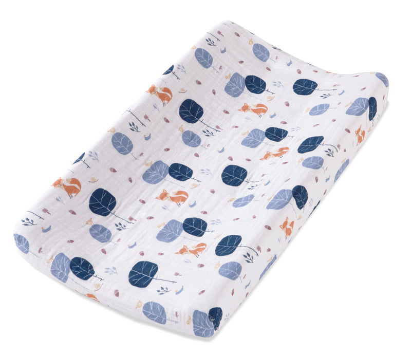 Organic Changing Pad Cover - Into the Woods