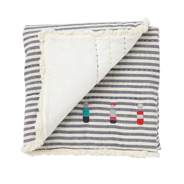 Little Peeps Quilted Nursery Blanket