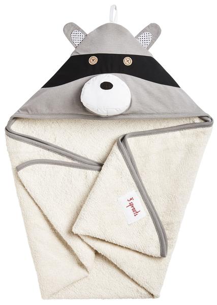 Raccoon - Hooded Towel