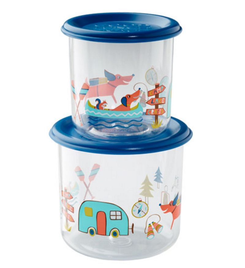 Happy Camper - Good Lunch Snack Container Set (Large
