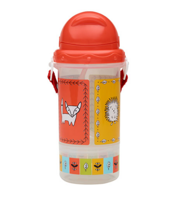 Flip & Sip® Snacker Meadow Friends™ In Red