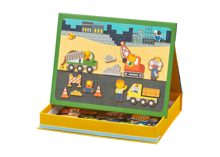 Construction Site Magnetic Play Set