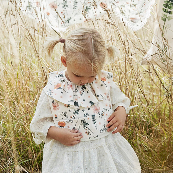 Meadow Blossom - baby bib