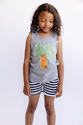 Kawaii Palm Tree Tank Top