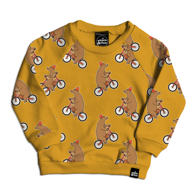 Bicycle Bear - all over print