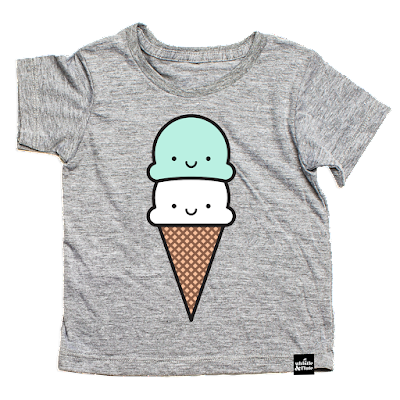 Kawaii Ice Cream T-Shirt