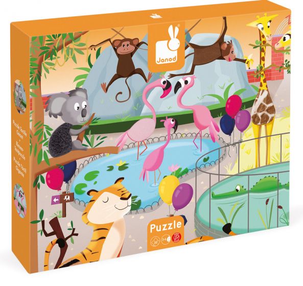 A Day at the Zoo - Tactile Puzzle