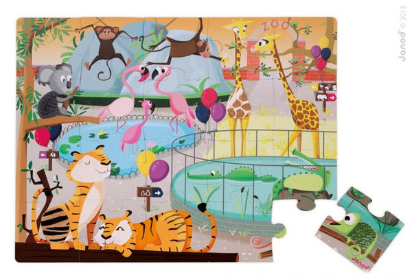 A Day at the Zoo - Tactile Puzzle