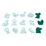 HACHETTE - DINO STAMPS SET OF 15