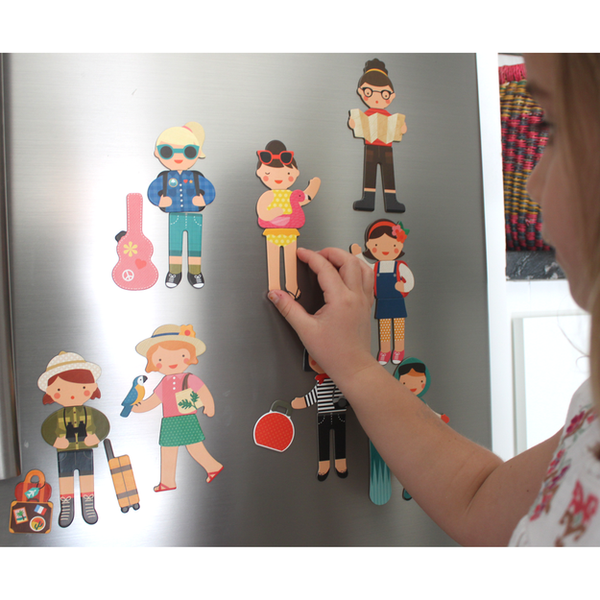 Little Travelers On-the-Go Magnetic Play Set