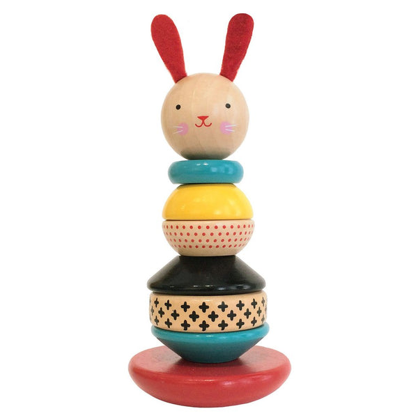 Modern Bunny - Wooden Stacking Toy