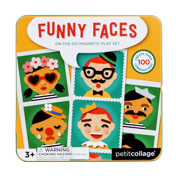 Funny Faces Mix and Match - Magnetic Play Set