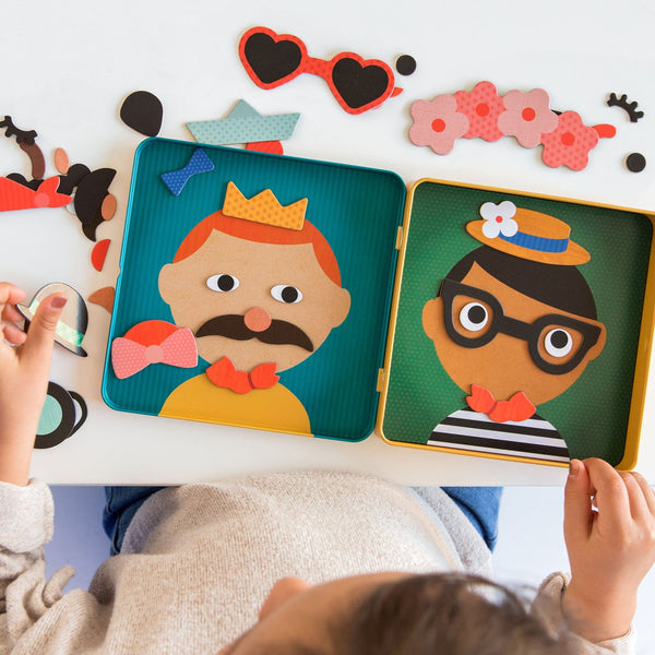 Funny Faces Mix and Match - Magnetic Play Set