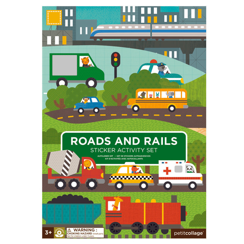 Roads and Rails - Sticker Activity Set