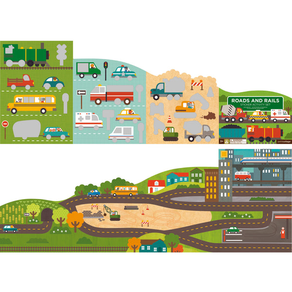 Roads and Rails - Sticker Activity Set