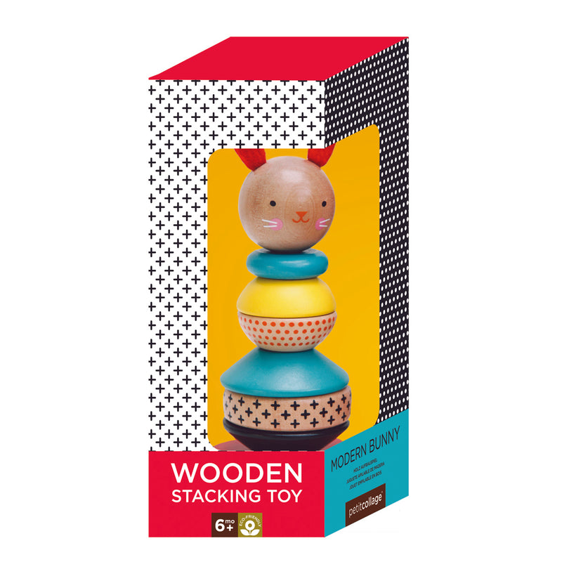 Modern Bunny - Wooden Stacking Toy